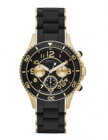 Marc by Marc Jacobs MBM2598 Rock Matte Black Chronograph Watch