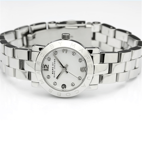 Marc by Marc Jacobs MBM3055 Women's Amy Small White Dial Watch