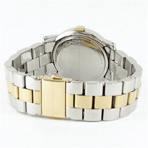 Marc Jacobs MBM3139 Amy Silver Dial Two-Tone Stainless Steel Ladies Watch
