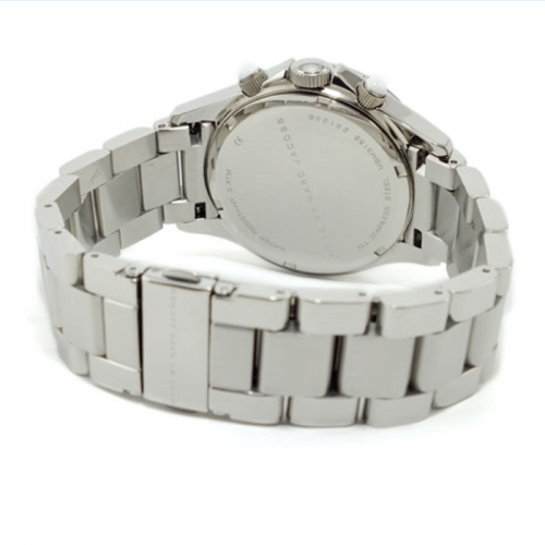 Marc by Marc Jacobs MBM3155 Rock Chronograph Silver Dial Stainless Steel Unisex Watch