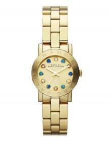 Marc by Marc Jacobs Amy MBM3218 Ladies Gold Plated Stainless Steel Watch