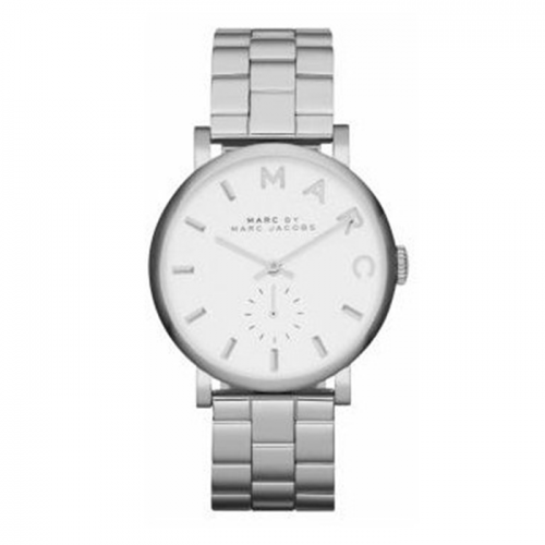 Marc by Marc Jacobs MBM3242 Baker White Dial Stainless Steel Ladies Watch