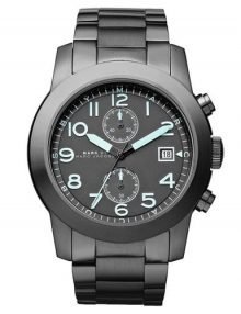 Marc by Marc Jacobs Larry MBM5031 Gents Black Ion Plated Stainless Steel Chronograph Watch