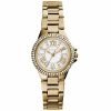 Michael Kors Camille Mk3252 Silver Womens' Gold Diamond Watch
