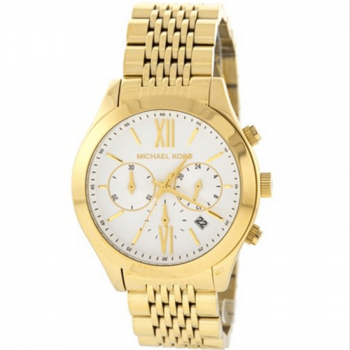 Michael Kors MK5762 Brookton Chronograph Gold-Tone Stainless Steel Ladies Watch