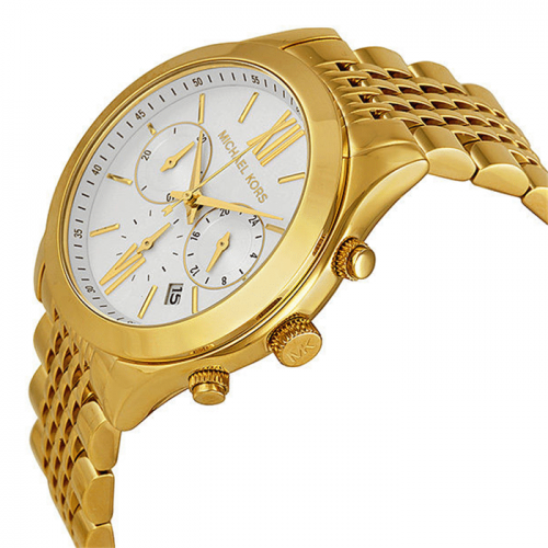 Michael Kors MK5762 Brookton Chronograph Gold-Tone Stainless Steel Ladies Watch