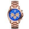 Michael Kors MK5951 Bradshaw Mid-Size Rose Golden Stainless Steel Chronograph Watch