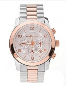 Michael Kors MK8176 Oversized Two-Tone Watch