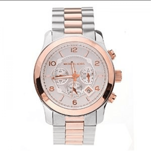 Michael Kors MK8176 Oversized Two-Tone Watch