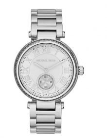 Michael Kors MK5866 Skylar Silver Dial Stainless Steel Ladies Watch