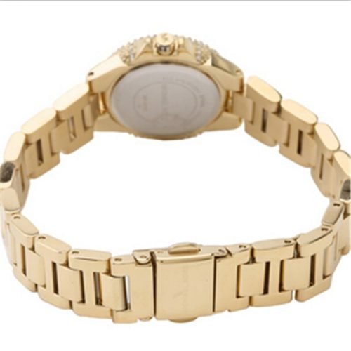 Michael Kors MK3252 Camille White Dial Crystal-set Gold-tone Ladies Watch