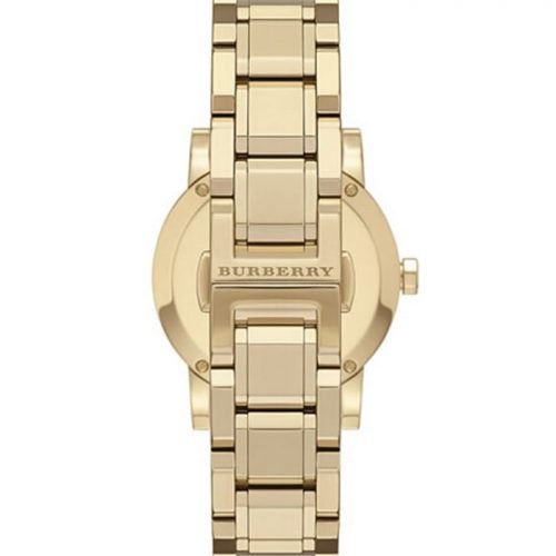 Burberry BU9134 Light Champagne Dial Light Gold-tone Ladies Watch