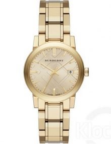 Burberry BU9134 Light Champagne Dial Light Gold-tone Ladies Watch