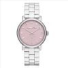Marc by March Jacobs MBM3280 Baker Silver Tone Pink Dial Watch