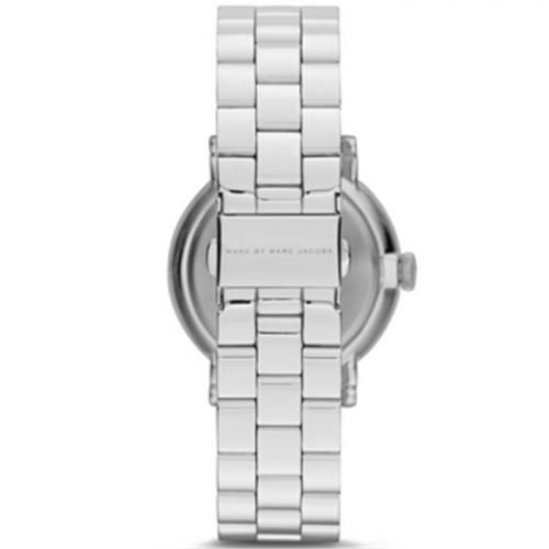 Marc by March Jacobs MBM3280 Baker Silver Tone Pink Dial Watch
