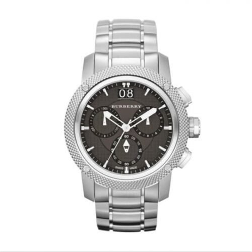Burberry BU9800 Watch Utilitarian Mens - Black Dial Stainless Steel Case Quartz Movement