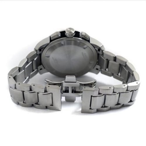 Burberry BU9800 Watch Utilitarian Mens - Black Dial Stainless Steel Case Quartz Movement