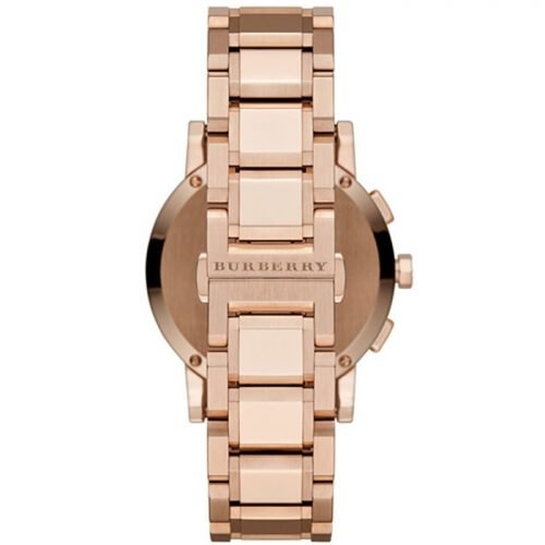 Burberry BU9754 The City Rose Gold-Tone Unisex Watch