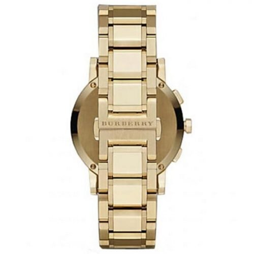Burberry BU9753 Yellow Gold-Tone Stainless Steel Chronograph Ladies Watch