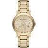 Burberry BU9753 Yellow Gold-Tone Stainless Steel Chronograph Ladies Watch