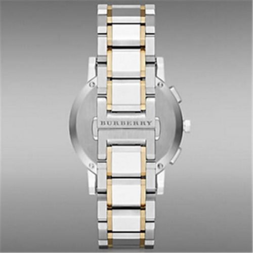 Burberry BU9751 The City Two-Tone Chronograph Unisex Watch