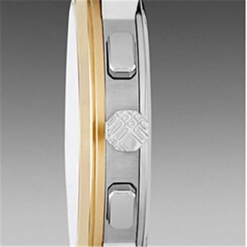 Burberry BU9751 The City Two-Tone Chronograph Unisex Watch