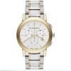 Burberry BU9751 The City Two-Tone Chronograph Unisex Watch