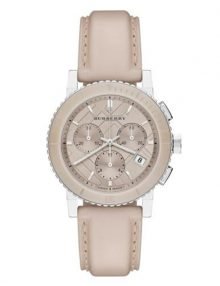 Burberry BU9702 Watch City Ladies - Brown Dial Stainless Steel Case