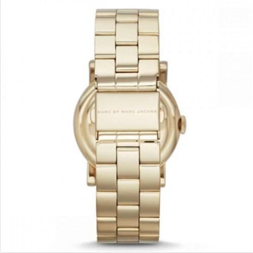 Marc by Marc Jacobs MBM3303 Amy Blue Dial Gold-tone Ladies Watch