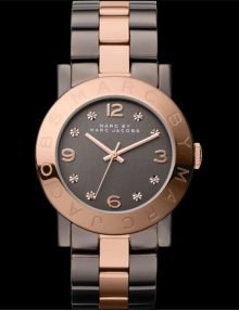 Marc by Marc Jacobs MBM3195 Quartz Gray Dial Two Tone Stainless Steel Women Watches