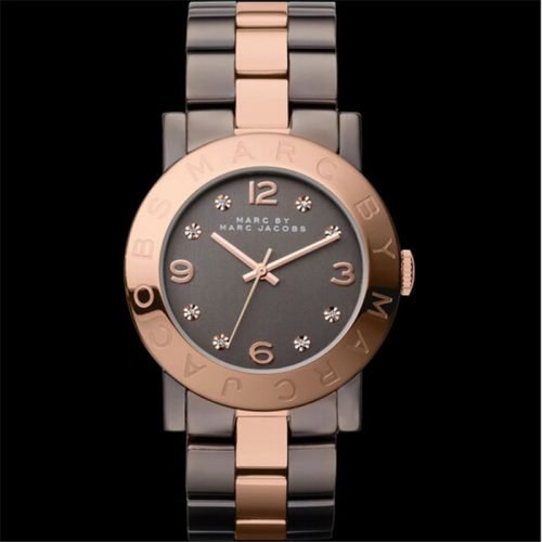 Marc by Marc Jacobs MBM3195 Quartz Gray Dial Two Tone Stainless Steel Women Watches