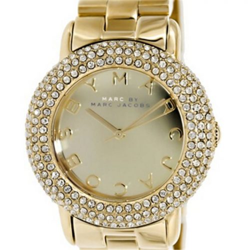 Marc by Marc Jacobs MBM3191 Marci Gold Tone Glitz Women's Watch