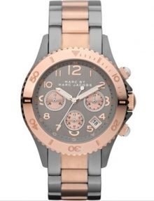 Marc by Marc Jacobs MBM3157 Men's Grey Dial Two-tone Chronograph Watch
