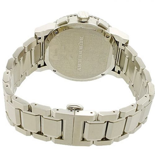 Burberry BU9380 Black Dial Chronograph Stainless Steel Mens Watch