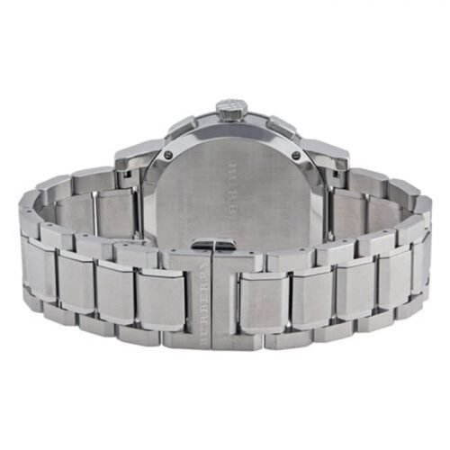 Burberry BU9363 Chronograph Blue Dial Stainless Steel Mens Watch