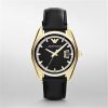 Emporio Armani AR6018 Sportivo Leather Mens Watch