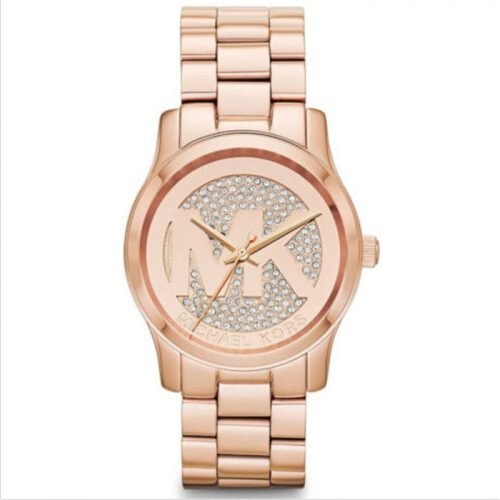 Michael Kors MK5853 Rose Gold & Crystal Ladies Watch
