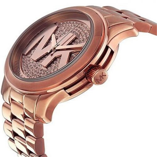 Michael Kors MK5853 Rose Gold & Crystal Ladies Watch