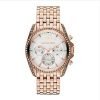 Michael Kors MK5836 Pressley Rose Gold-Tone Chronograph Ladies Watch