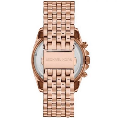 Michael Kors MK5836 Pressley Rose Gold-Tone Chronograph Ladies Watch