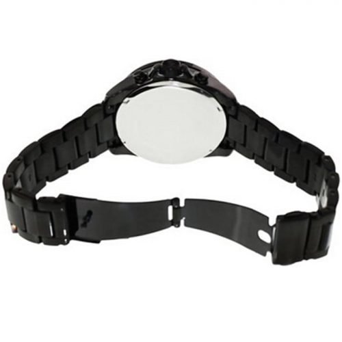 MICHAEL KORS MK5879 Wren Black Tone Stainless Steel Chronograph Womens Watch