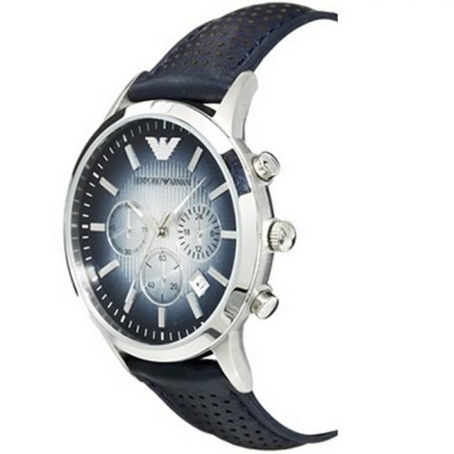 Emporio Armani AR2473 Blue Renato Men´s Watch