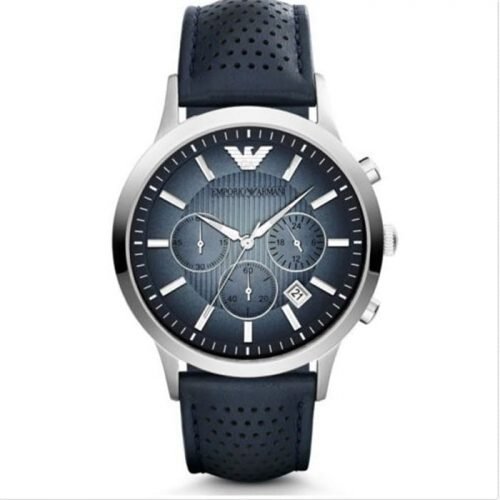 Emporio Armani AR2473 Blue Renato Men´s Watch