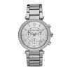 Michael Kors MK5353 Parker Glitz Watch/Silver Color