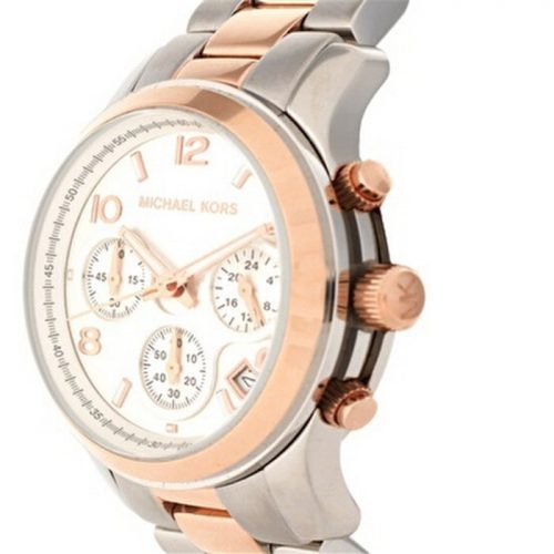 Michael Kors MK5315 Women's Runway Two Tone Chronograph Watch