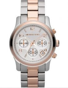 Michael Kors MK5315 Women's Runway Two Tone Chronograph Watch