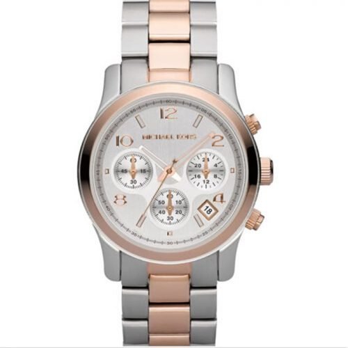 Michael Kors MK5315 Women's Runway Two Tone Chronograph Watch