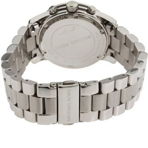 Michael Kors MK5304 Sliver Mother of Pearl Dial Ladies Runway Watch