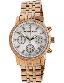 Michael Kors MK5026 Women's Camille Rose Gold Crystal Watch
