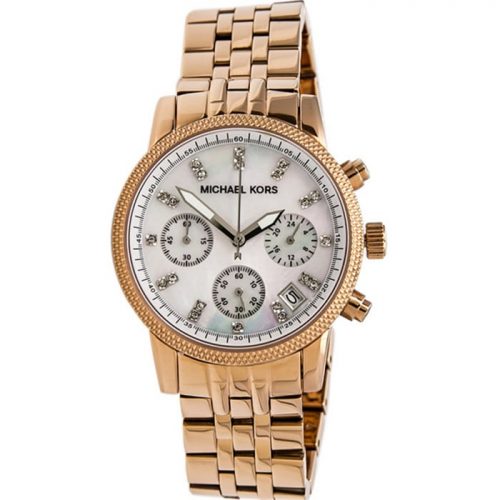 Michael Kors MK5026 Women's Camille Rose Gold Crystal Watch